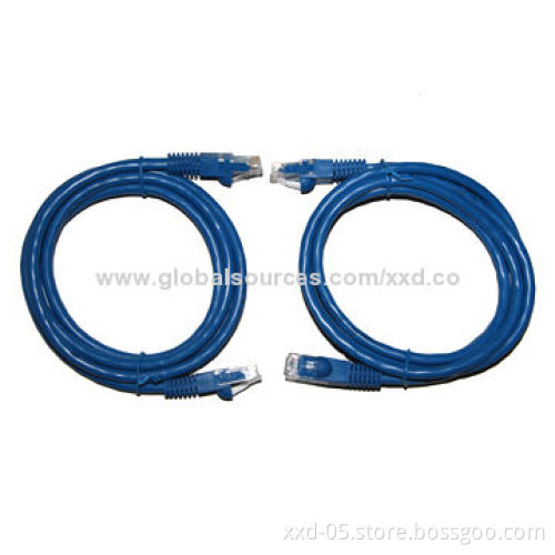 New LSZH RJ45 UTP CAT5E Round Cable, 24AWG strand Copper Network Patch Cord
